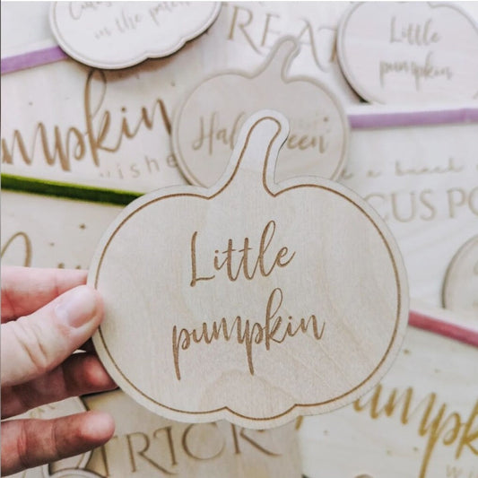 Pumpkin plaques