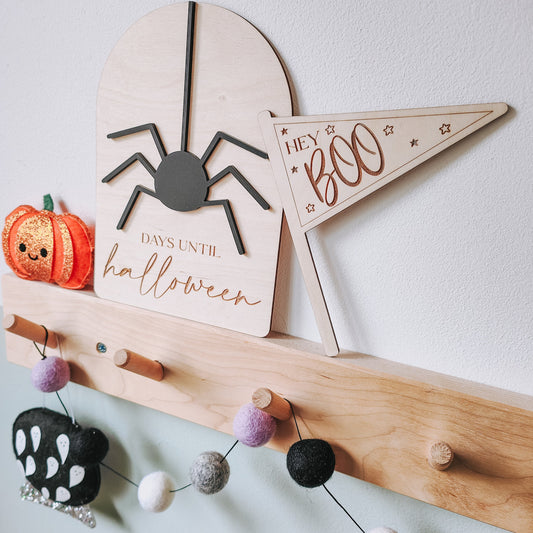 Countdown to Halloween shelf sitter