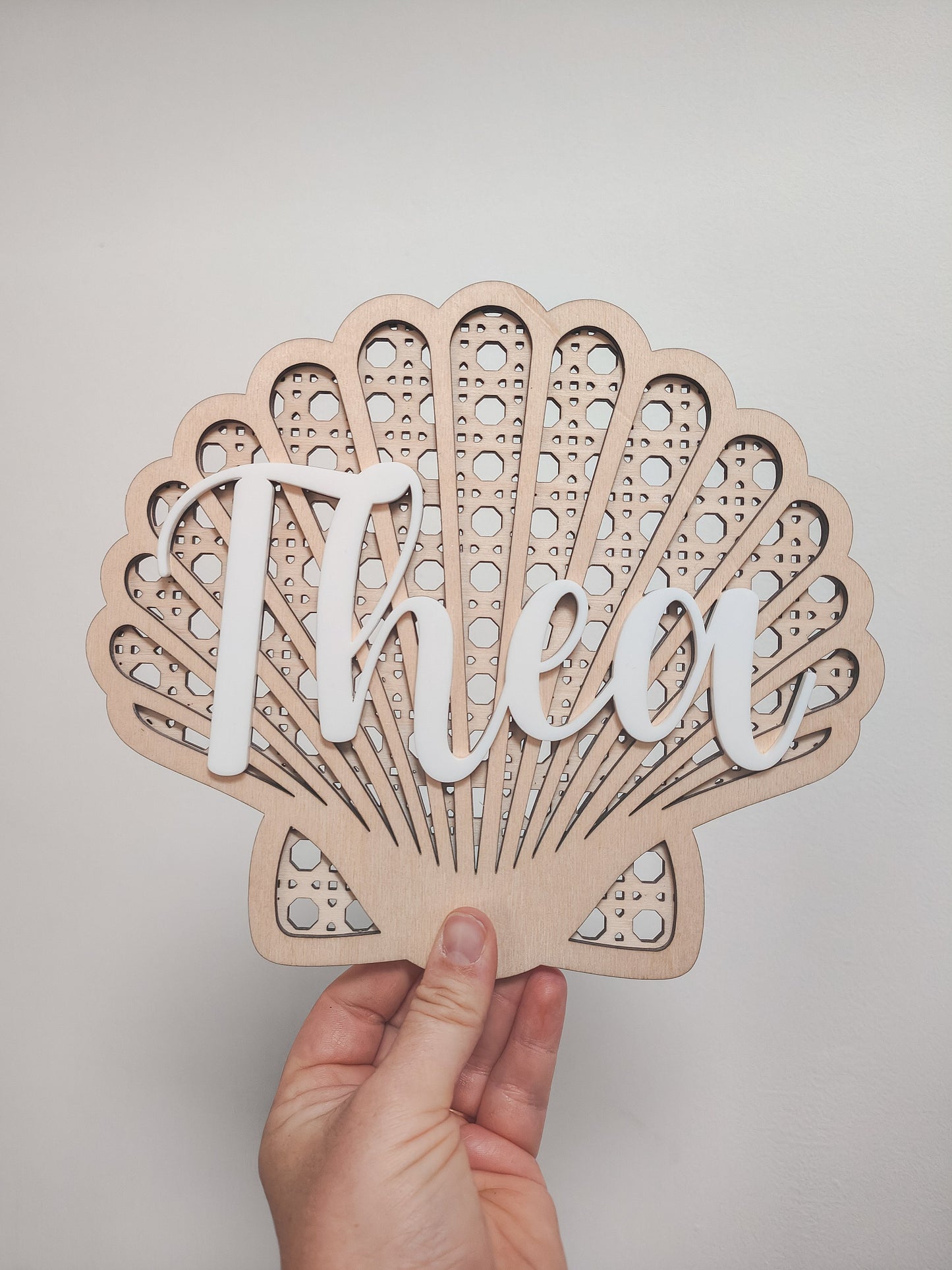 Personalised Rattan shell