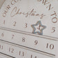Advent countdown to Christmas