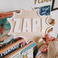 Superhero wall sign