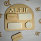 Personalised baby milestone board