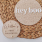 Hey Boo Halloween plaque