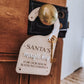 Personalised Santa's magic key door hanger