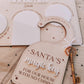 Personalised Santa's magic key door hanger