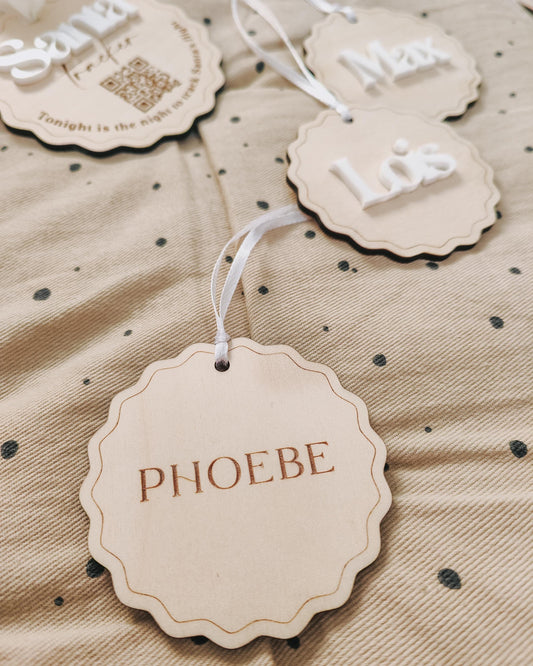 Personalised Christmas decoration