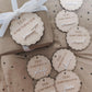 Mindful gifting 'Something To' wooden tags