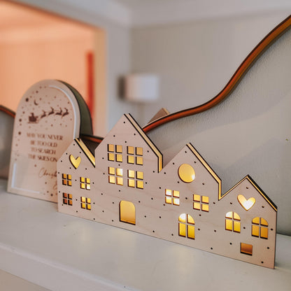Light up houses, Christmas decoration