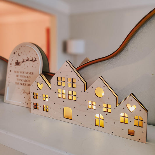 Light up houses, Christmas decoration
