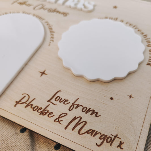Personalised Christmas Eve board