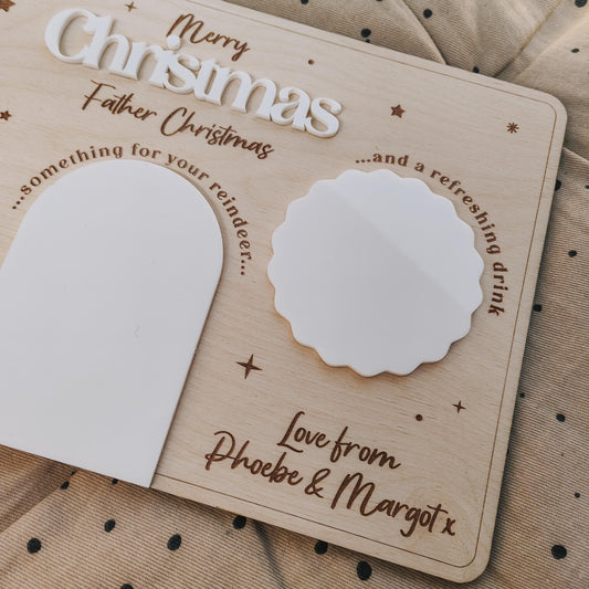 Personalised Christmas Eve board