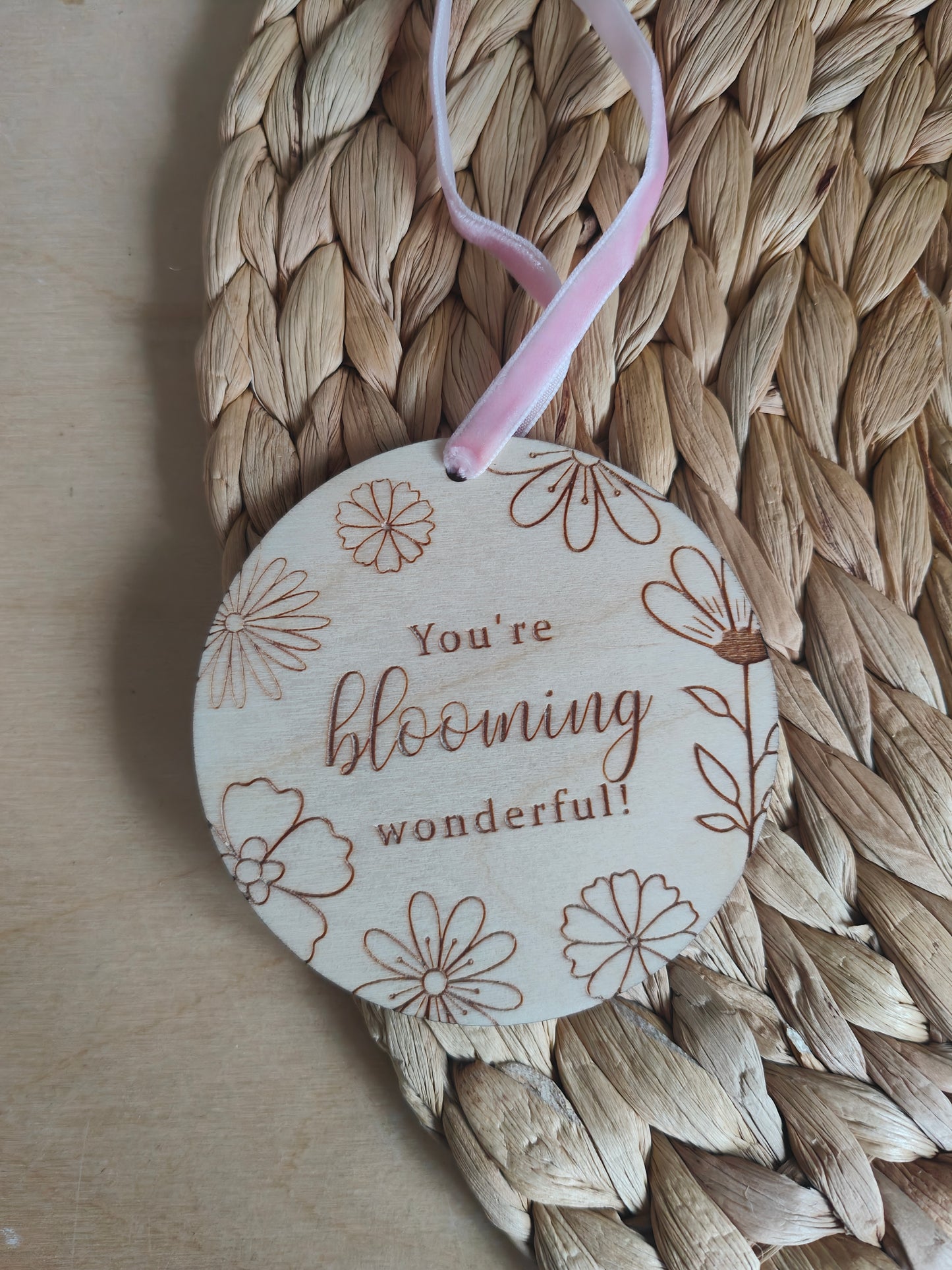 SALE - blooming beautiful hanging (shop stock)