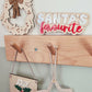 Santa's favourite shelf sitter plaque